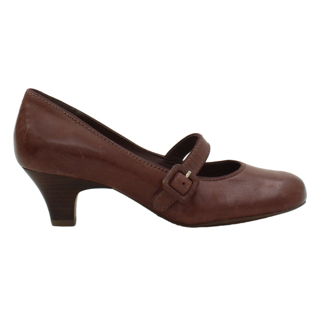 Clarks Women's Heels UK 4 Brown 100% Other