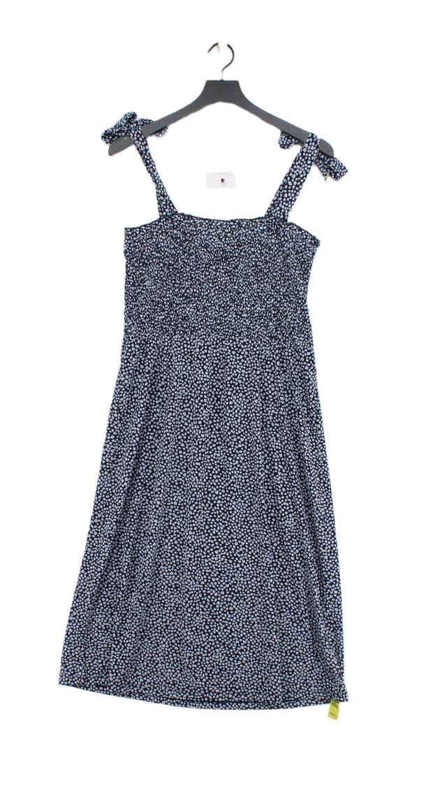 Dunnes Women's Midi Dress UK 12 Blue 100% Other