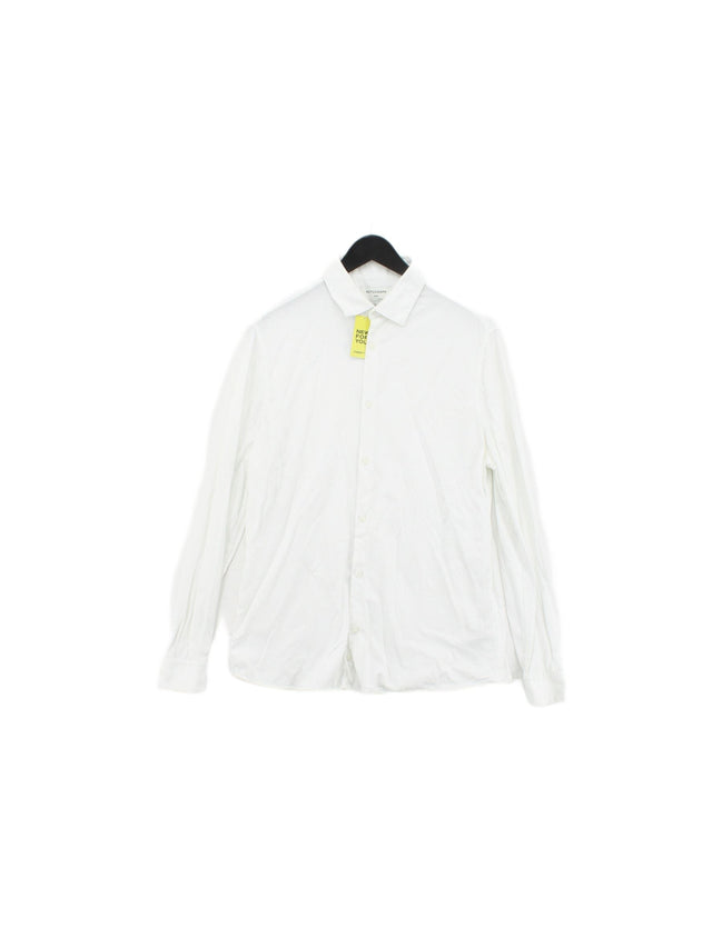 Autograph Men's Shirt L White 100% Cotton