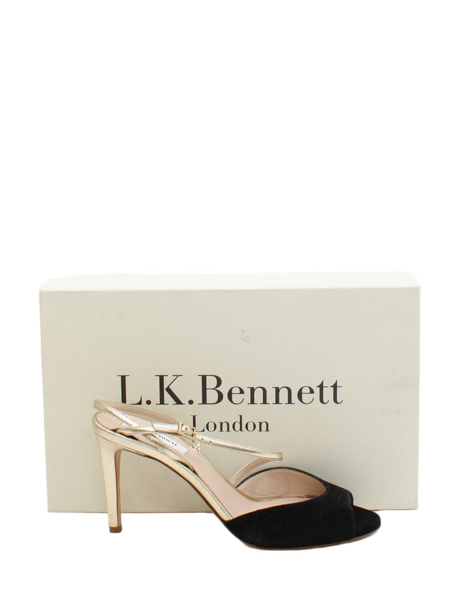 L.K. Bennett Women's Heels UK 4.5 Gold 100% Other