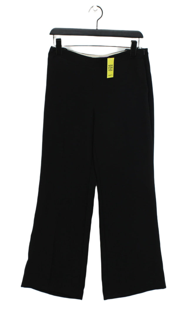Monsoon Women's Suit Trousers UK 10 Black 100% Polyester