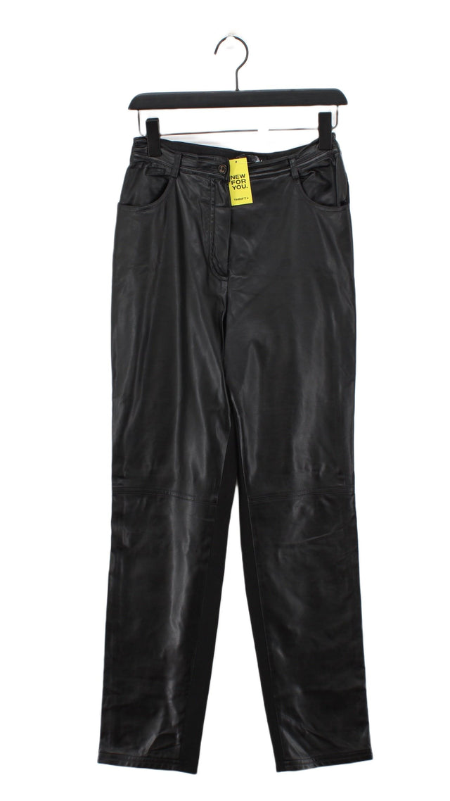 Escada Sport Women's Trousers UK 10 Black Polyester with Elastane