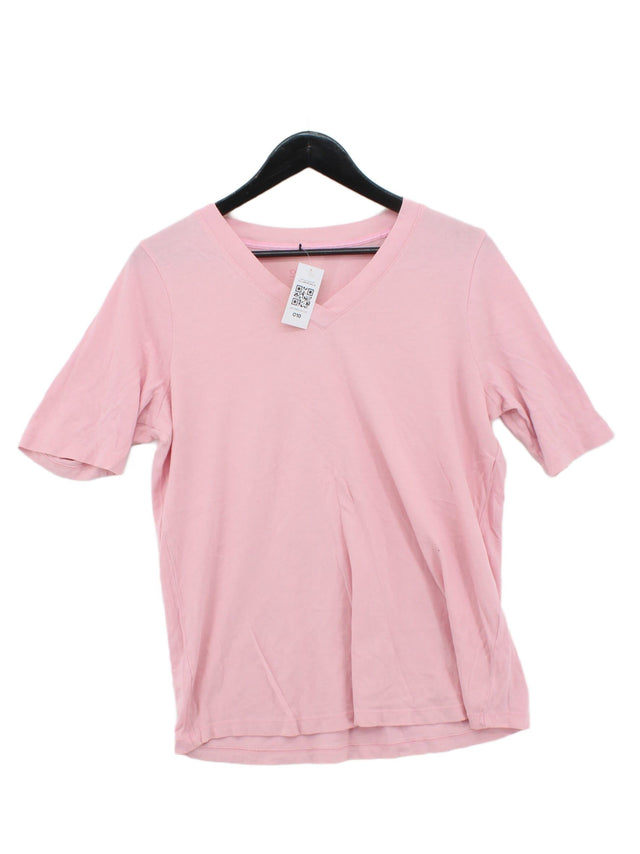 Olsen Women's T-Shirt L Pink 100% Other