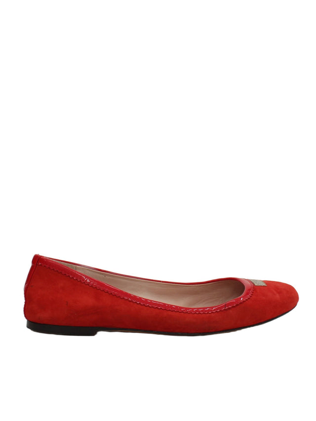 Vince Camuto Women's Flat Shoes UK 7 Red 100% Other