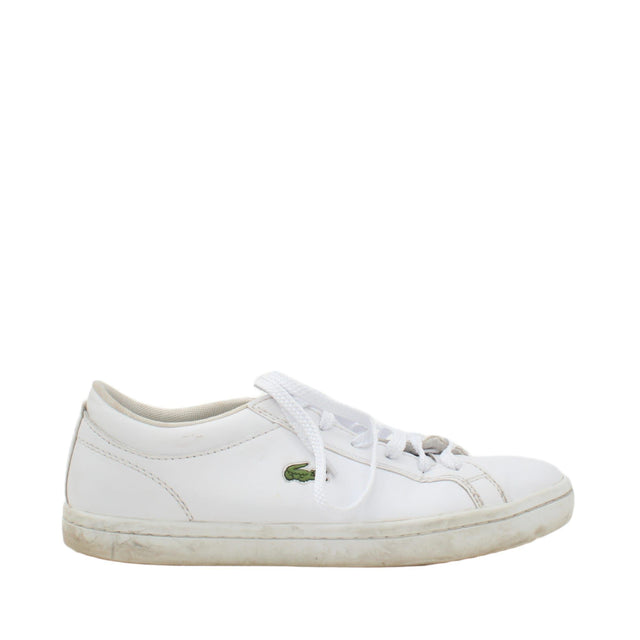 Lacoste Women's Trainers UK 5 White 100% Other