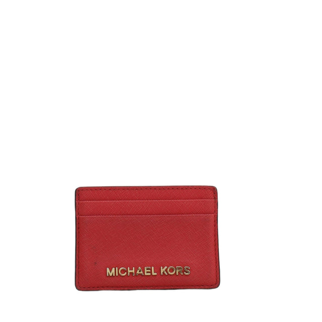 Michael Kors Women's Wallet Red 100% Other