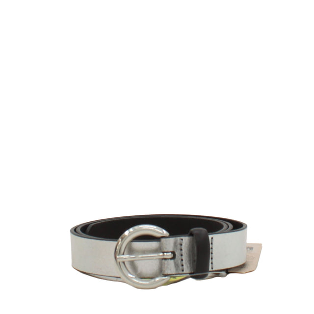 Levi’s Women's Belt W 32 in Silver 100% Leather