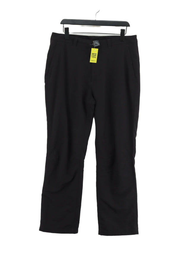 Rohan Men's Suit Trousers W 36 in Black Polyamide with Polyester