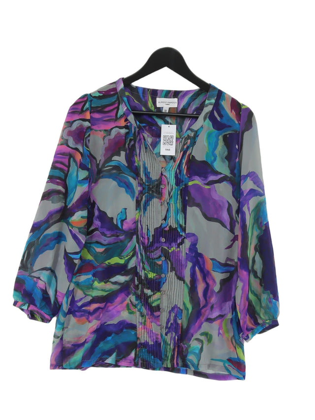 Almost Famous Women's Blouse UK 10 Multi 100% Polyester