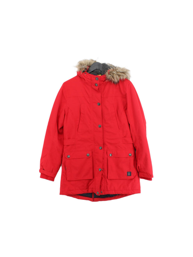 Tog Twenty Four Women's Coat UK 10 Red 100% Polyester