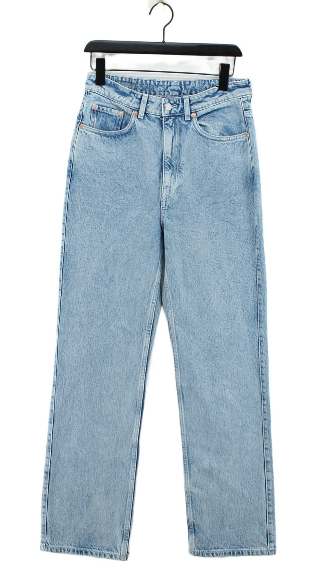 Weekday Women's Jeans W 30 in; L 32 in Blue 100% Cotton