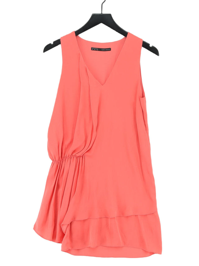 Zara Women's Mini Dress XS Pink 100% Other