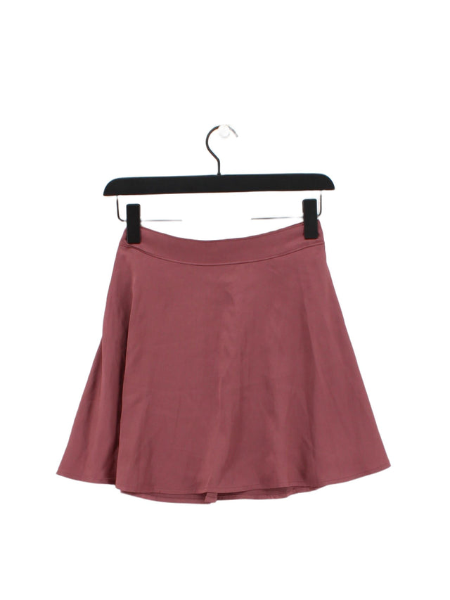 Hollister Women's Midi Skirt XS Pink 100% Polyester