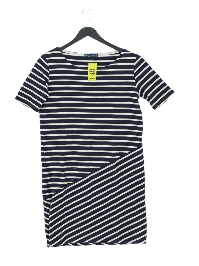 Petit Bateau Women's Midi Dress XS Blue 100% Other