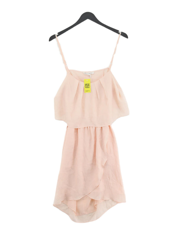 Bcbgeneration Women's Mini Dress M Tan 100% Polyester