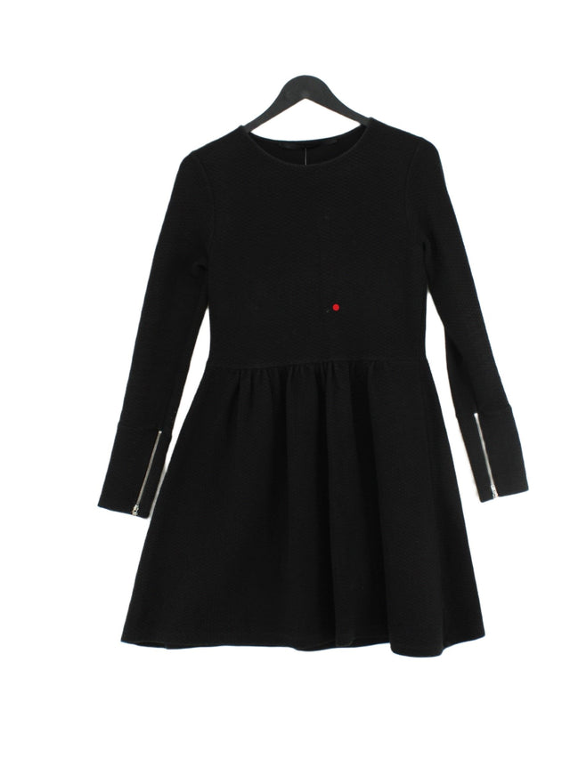 Just Female Women's Midi Dress S Black Cotton with Elastane, Polyester