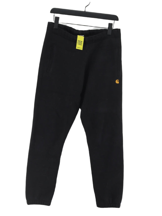 Carhartt Men's Sports Bottoms S Black Cotton with Polyester