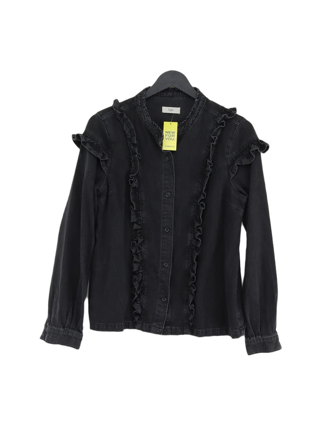 Hush Women's Jacket UK 10 Black 100% Cotton