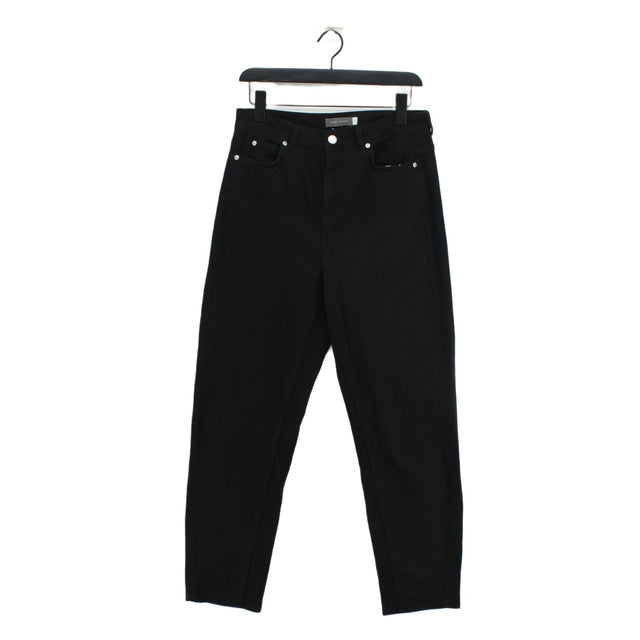 Mint Velvet Women's Jeans UK 12 Black Cotton with Elastane