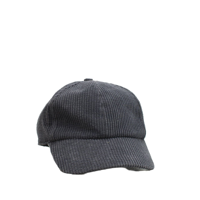 White Stuff Men's Hat Grey Polyester with Elastane