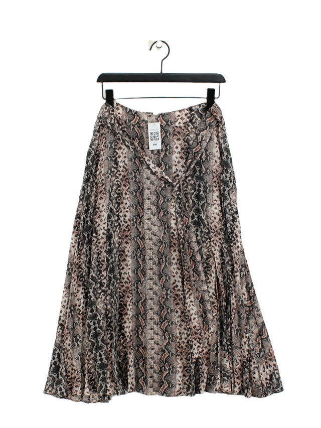 Topshop Women's Maxi Skirt UK 14 Multi 100% Polyester