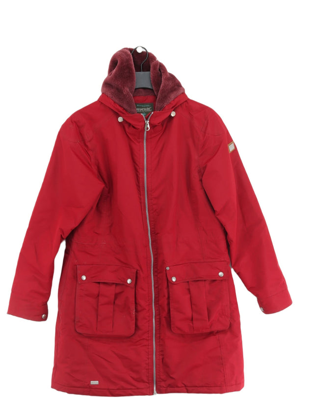 Regatta Women's Coat UK 14 Red 100% Polyester