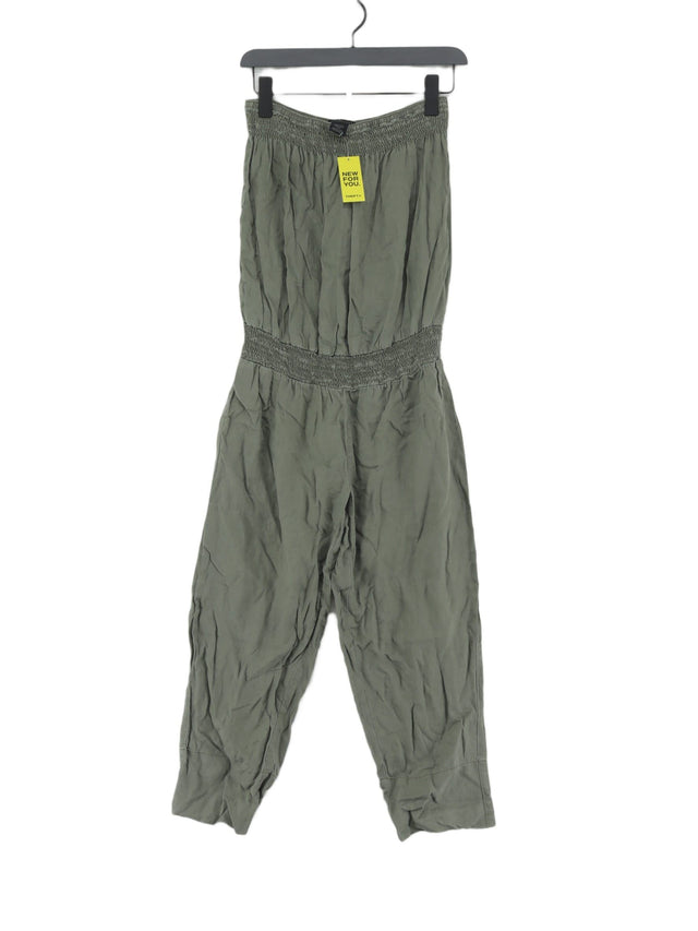 Calvin Klein Women's Jumpsuit L Green 100% Linen