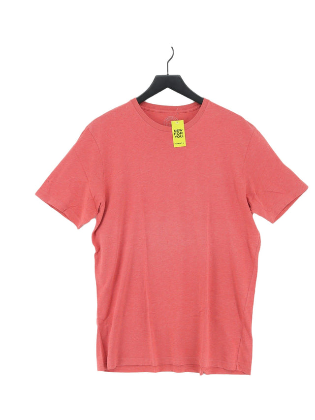 J. Crew Women's T-Shirt L Red 100% Cotton