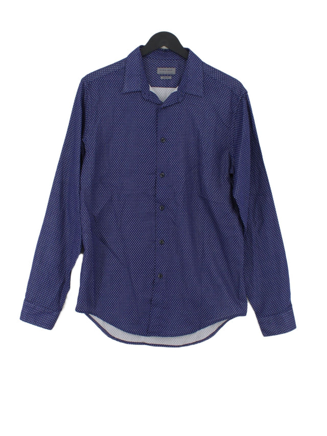 Zara Men's Shirt M Blue 100% Other