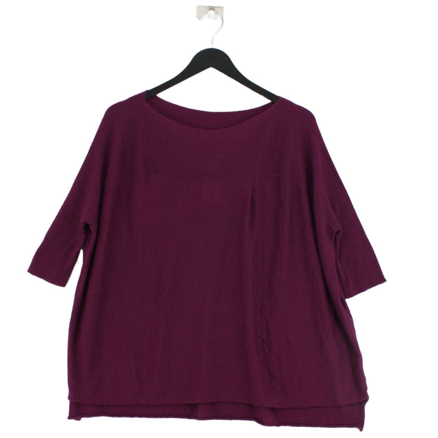 Marella Women's Top M Purple 100% Other