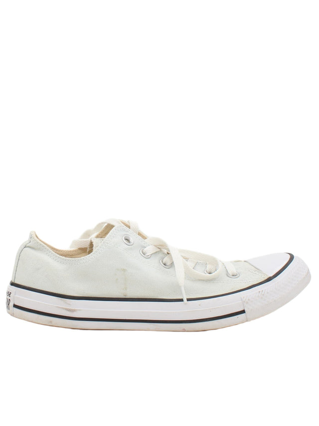 Converse Men's Trainers UK 8 White 100% Other