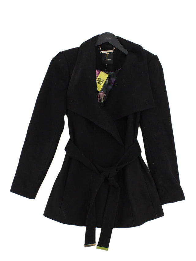 Ted Baker Women's Coat UK 8 Black