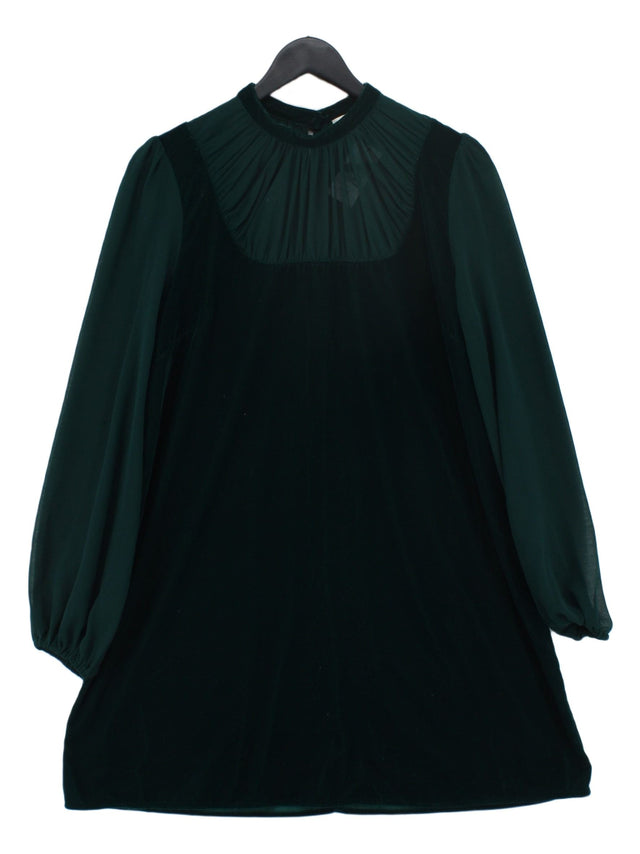 Albaray Women's Midi Dress UK 12 Green 100% Polyester