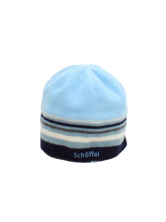 Schoffel Men's Hat Blue Polyester with Wool