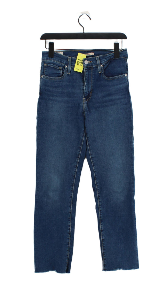 Levi’s Women's Jeans W 27 in Blue Cotton with Elastane, Wool