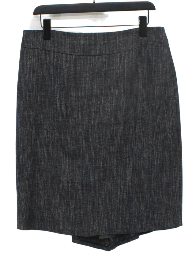Reiss Women's Midi Skirt UK 14 Multi 100% Cotton