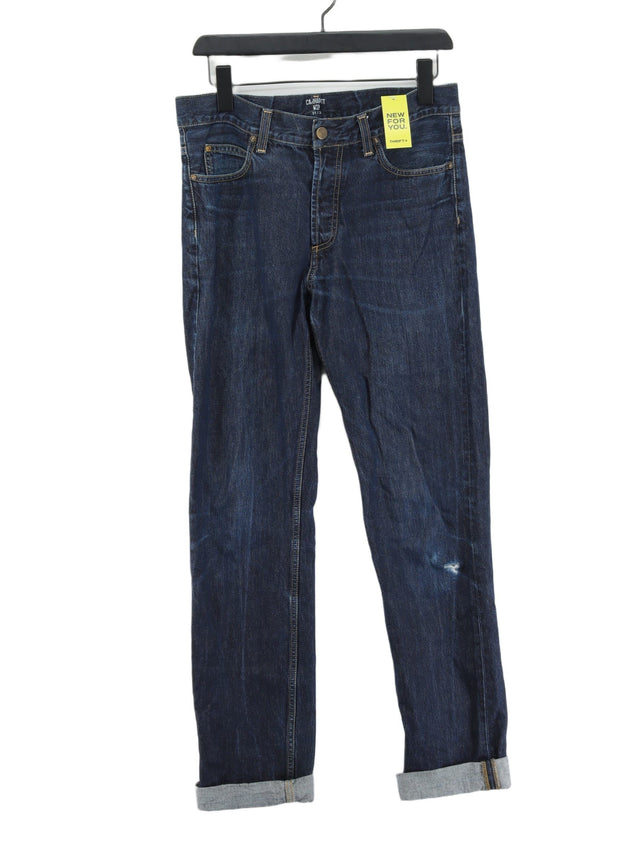 Carhartt Men's Jeans W 31 in Blue Cotton with Polyester