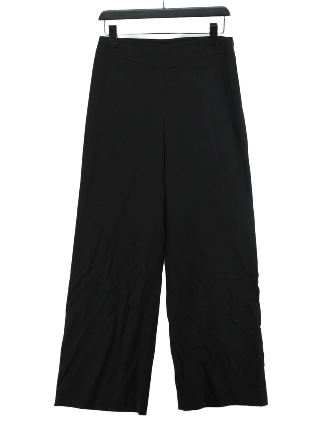 Hobbs Women's Suit Trousers UK 10 Black 100% Wool