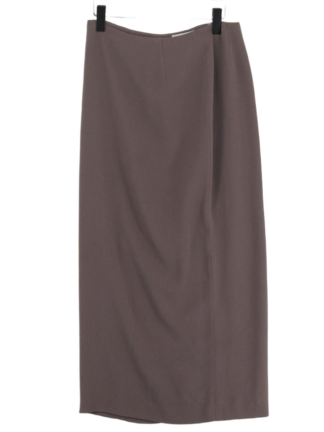 Kaliko Women's Maxi Skirt UK 12 Grey 100% Polyester