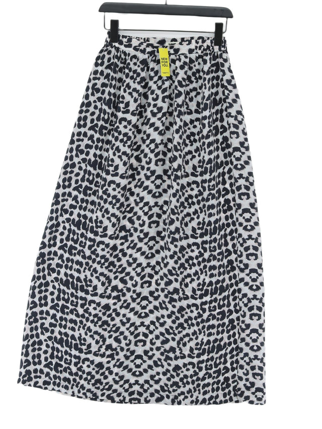 Whistles Women's Maxi Skirt UK 8 Cream 100% Polyester
