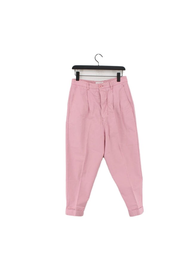 Ami Men's Trousers XS Pink 100% Cotton