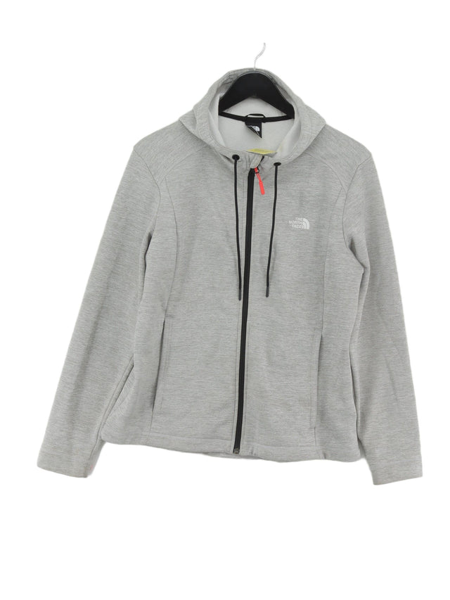 The North Face Women's Hoodie XL Grey 100% Polyester
