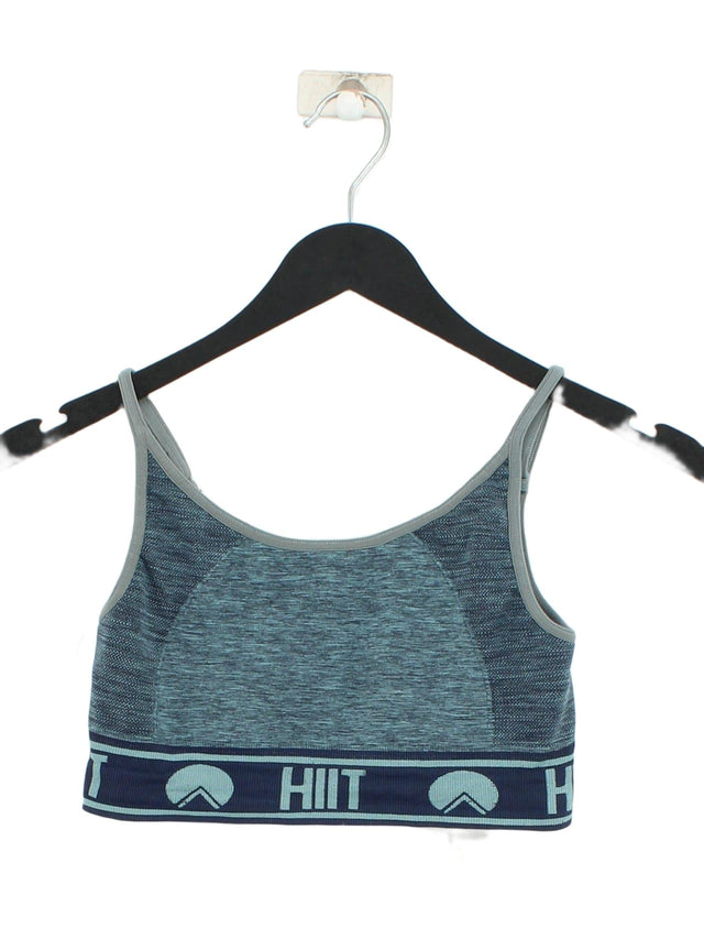 HIIT Women's T-Shirt S Blue Polyamide with Elastane, Polyester