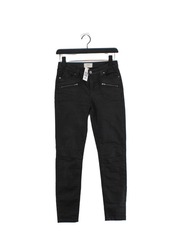 Hush Women's Jeans UK 8 Black Cotton with Elastane, Polyester
