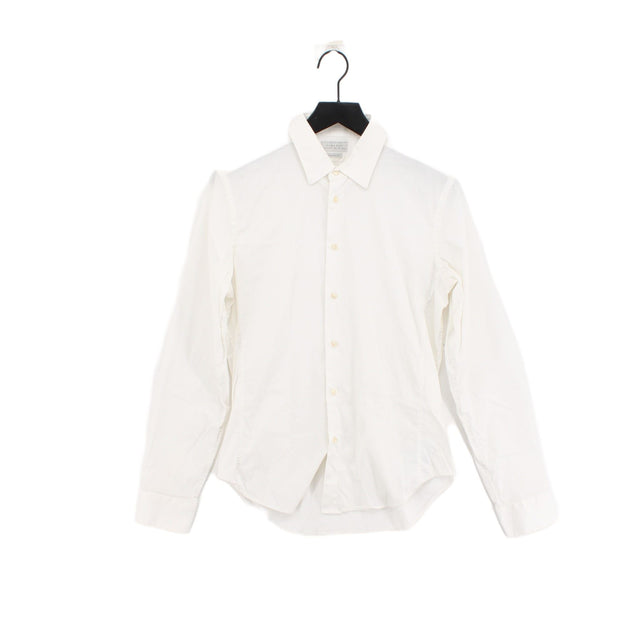 Zara Men's Shirt L White 100% Other