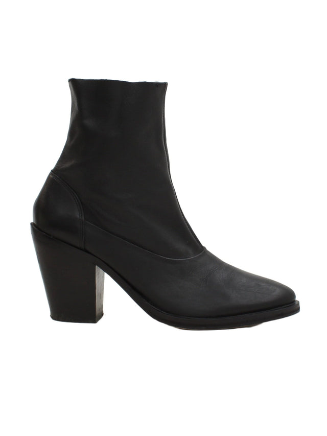 Topshop Women's Boots UK 7.5 Black 100% Other