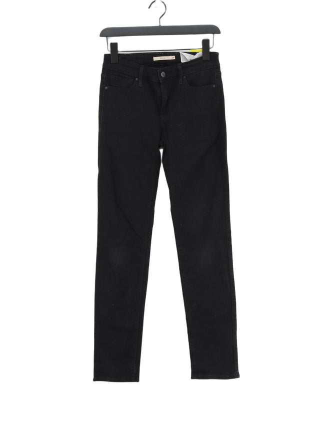 Levi’s Women's Jeans W 26 in Black Cotton with Viscose