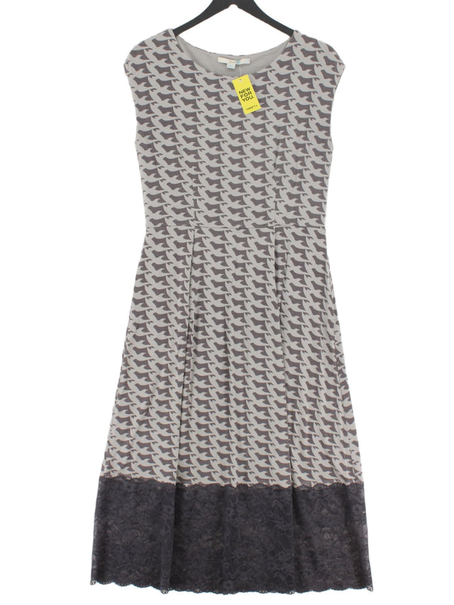 Boden Women's Maxi Dress UK 14 Grey Viscose with Elastane