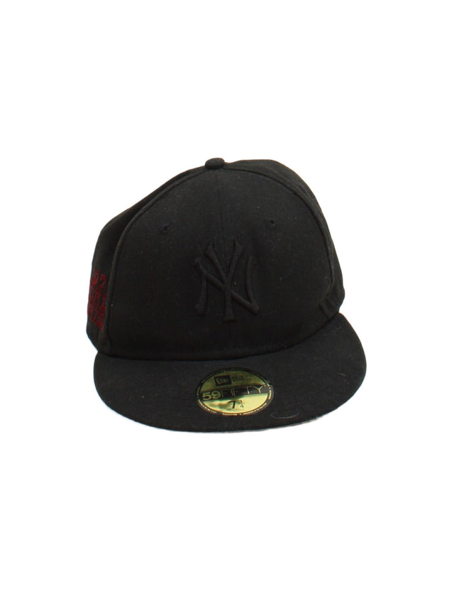 New Era Men's Hat Black 100% Polyester