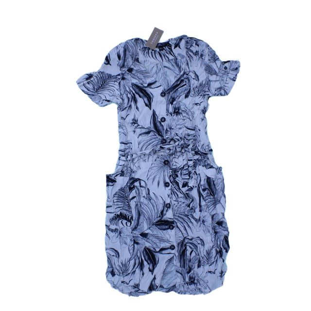 Dorothy Perkins Women's Mini Dress UK 10 Multi 100% Linen